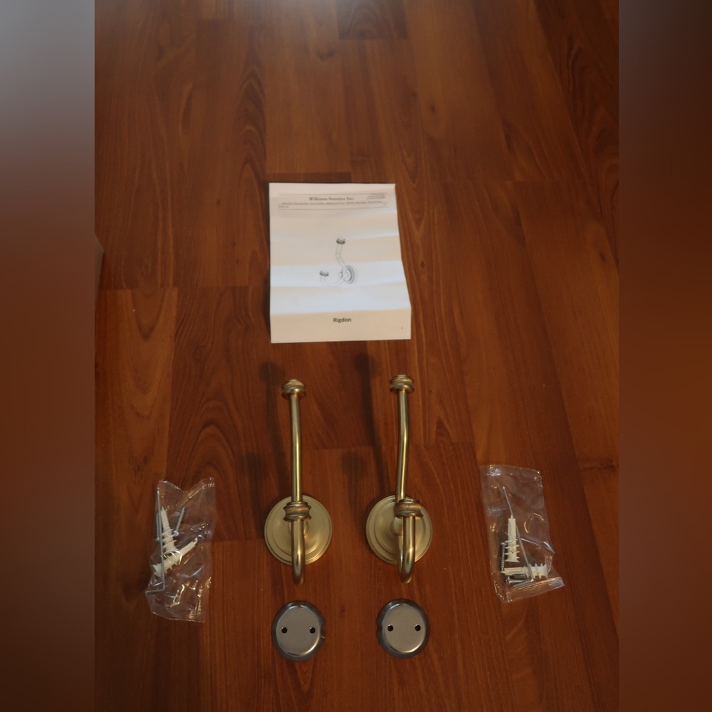 Two Brand New Rejuvenation Rigdon Double Hooks - Picture 2 of 6